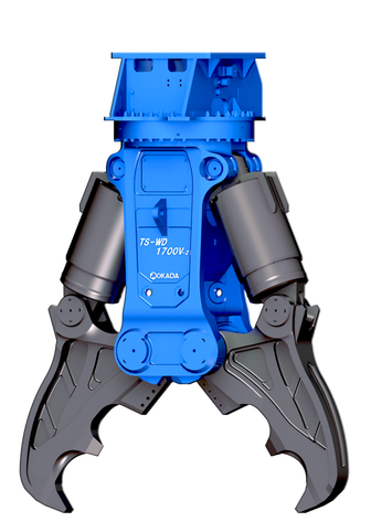 Okada TS-WD1700V crusher/cutter attachment
